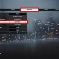 PS4 Battlefield 4 스페인어 메뉴를 영어로 바꾸기