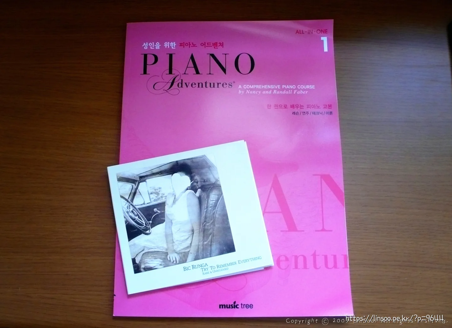 피아노 교본, 빅룽아 음반