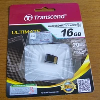 Transcend MicroSDHC 16GB class 10 질렀습니다.