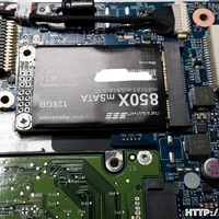 리뷰안 850X1 msata 128g SSD 질렀습니다.