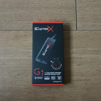 Sound BlasterX G1을 구입했습니다.