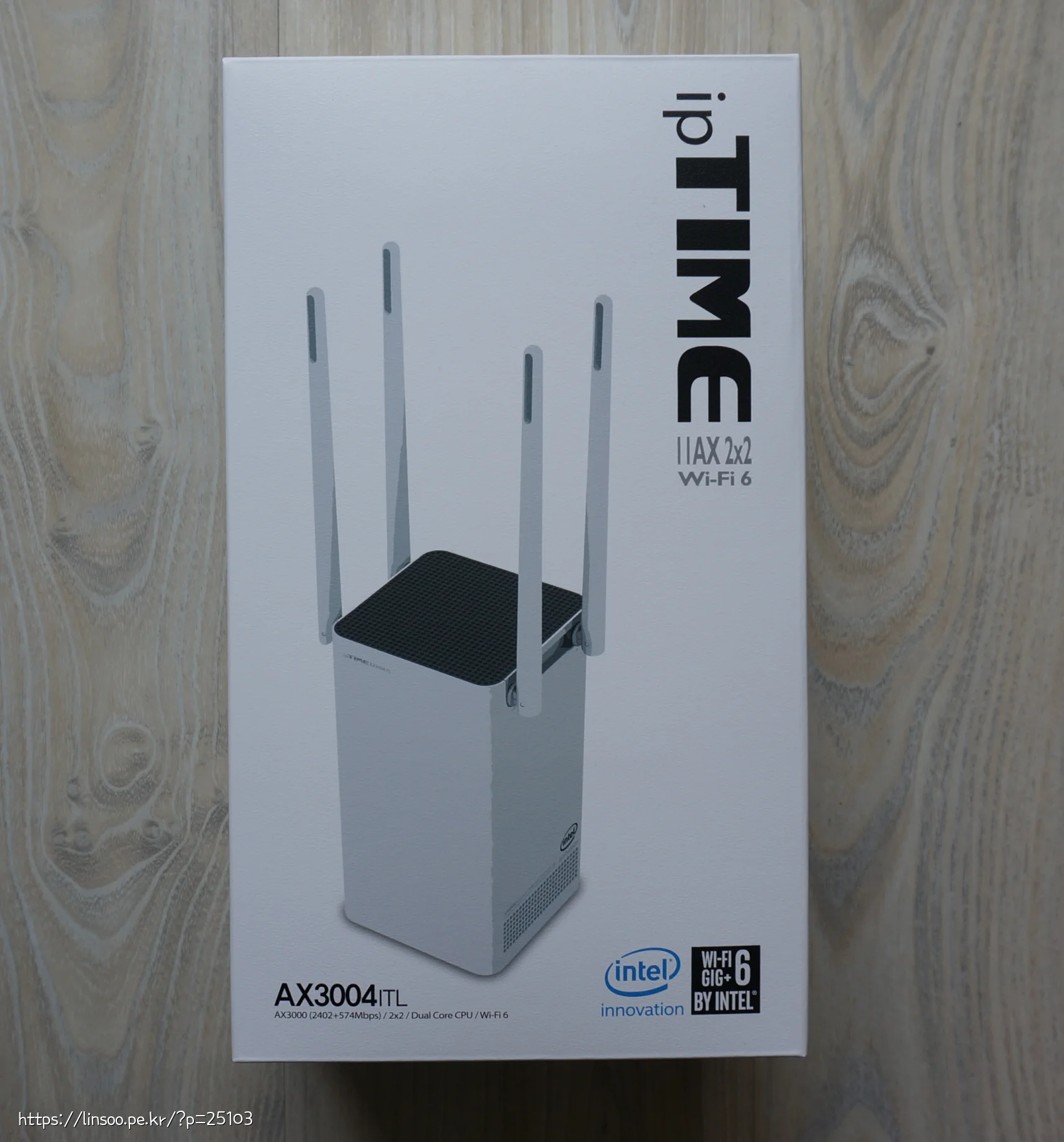 ipTIME AX3004ITL 박스