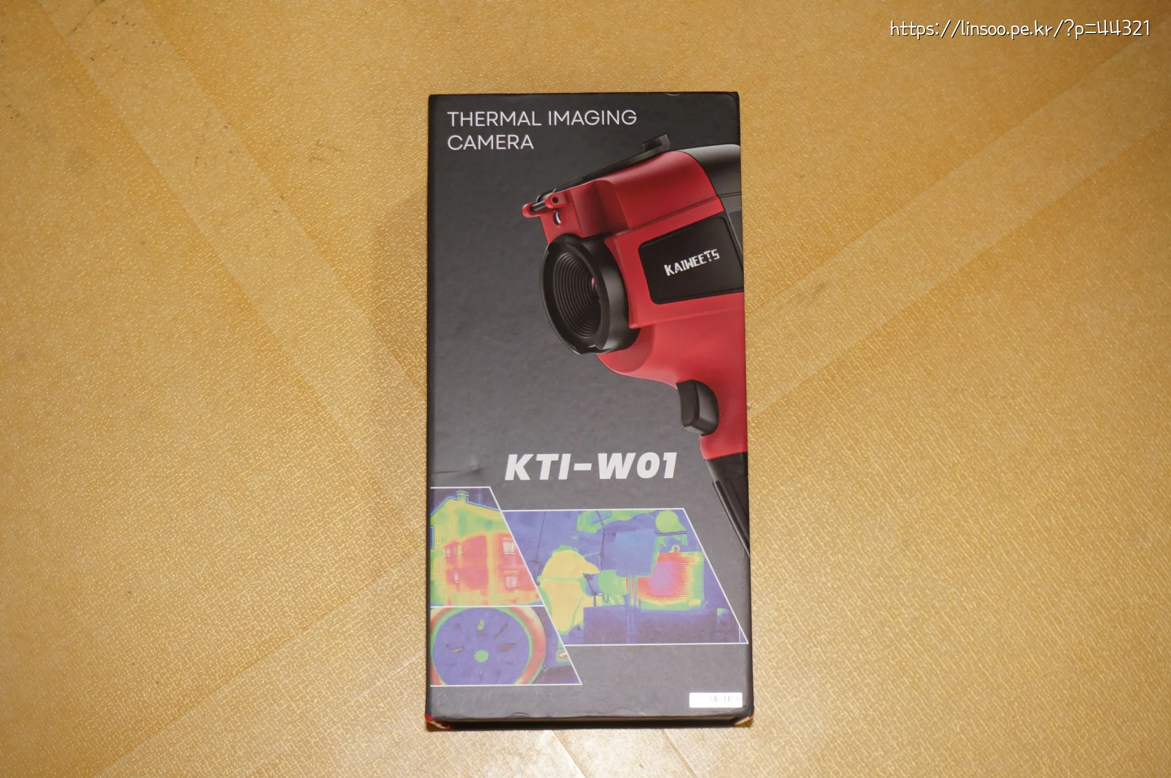 KAIWEETS KTI-W01 열화상 카메라 박스 전면