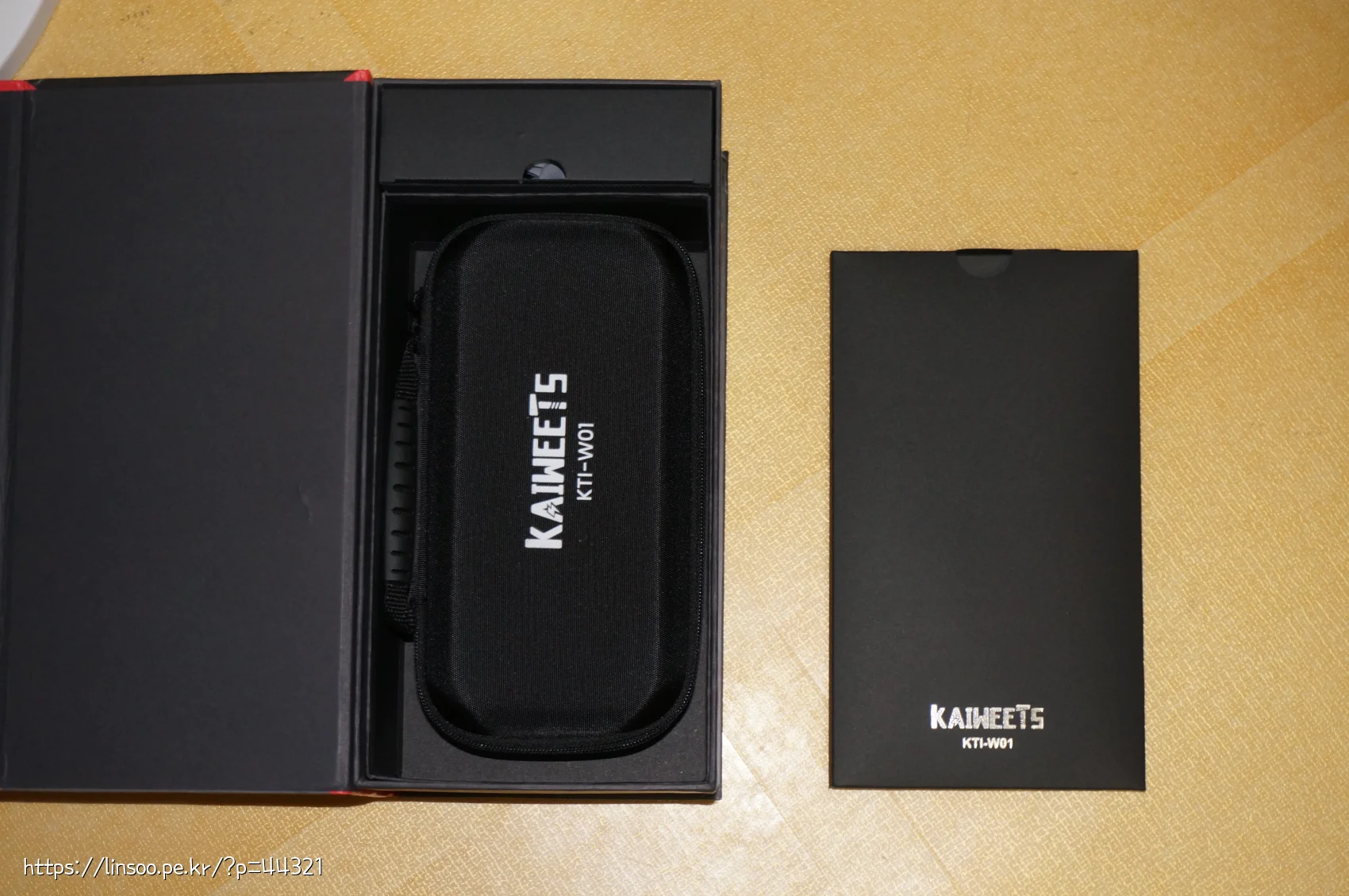 KAIWEETS KTI-W01 열화상 카메라 내부 구성품