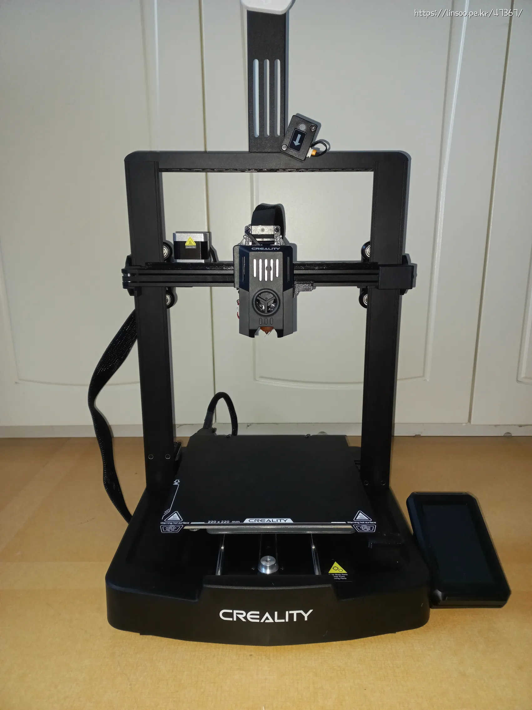 Creality Ender V3 KE 세팅전 모습