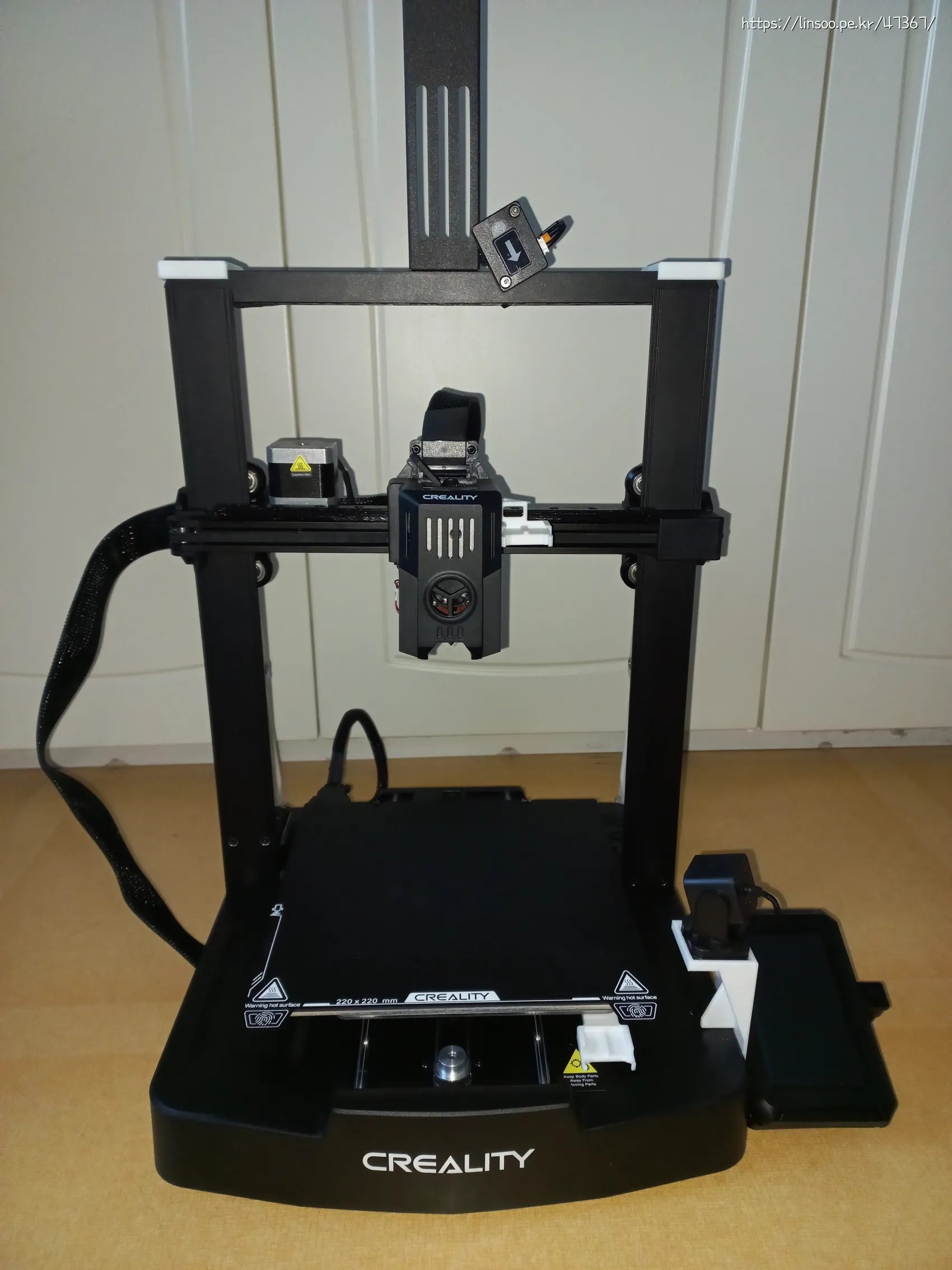 Creality Ender V3 KE 세팅후 모습