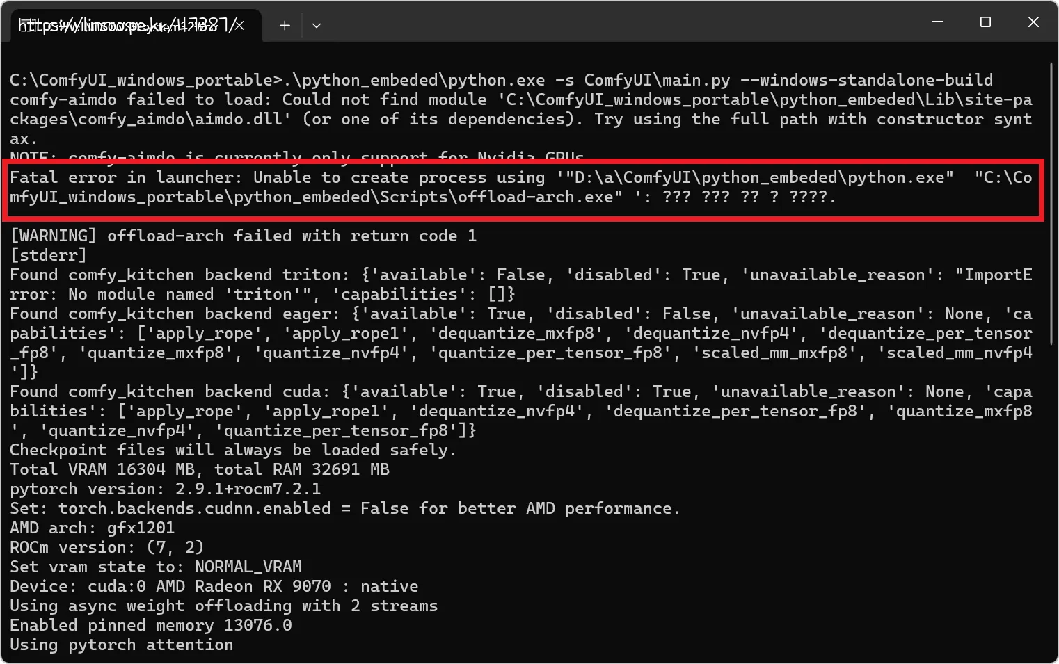 D:\a\ComfyUI\python_embeded\python.exe ??? ??? ?? ? ????.